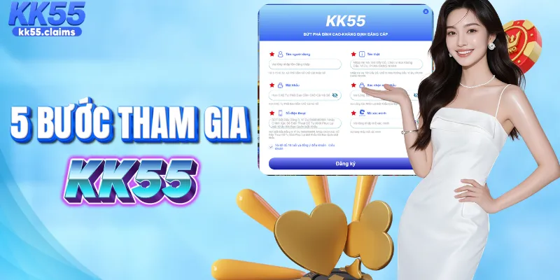 5 bước chuẩn giải trí tai KK55